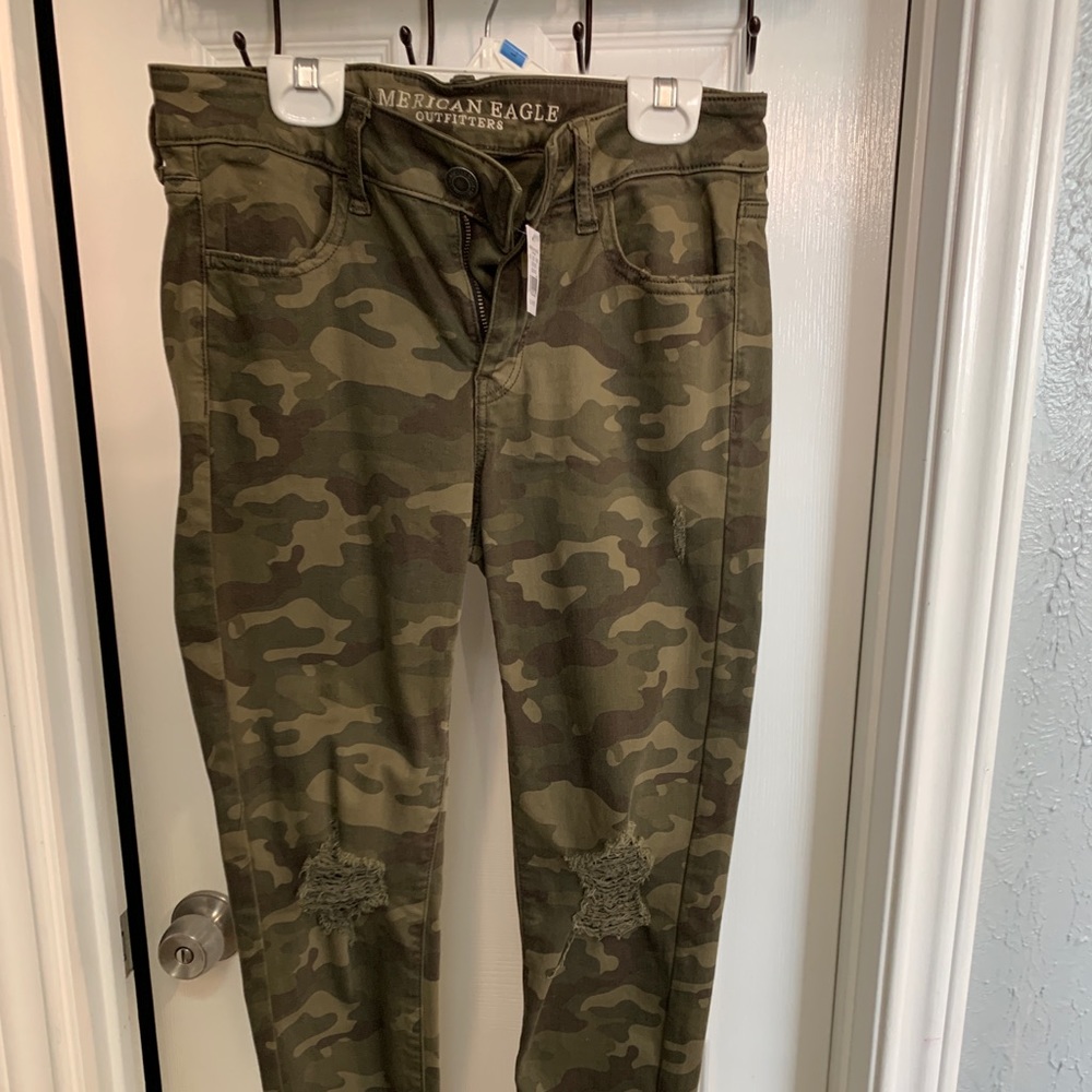 Camouflage jeggings